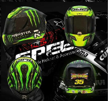 เปิดรับจองจร้า HJC RPHA11 Crutchlow Replica (monster) ราคา 18,900 บาท (มัดจำ 2,000 บ.)