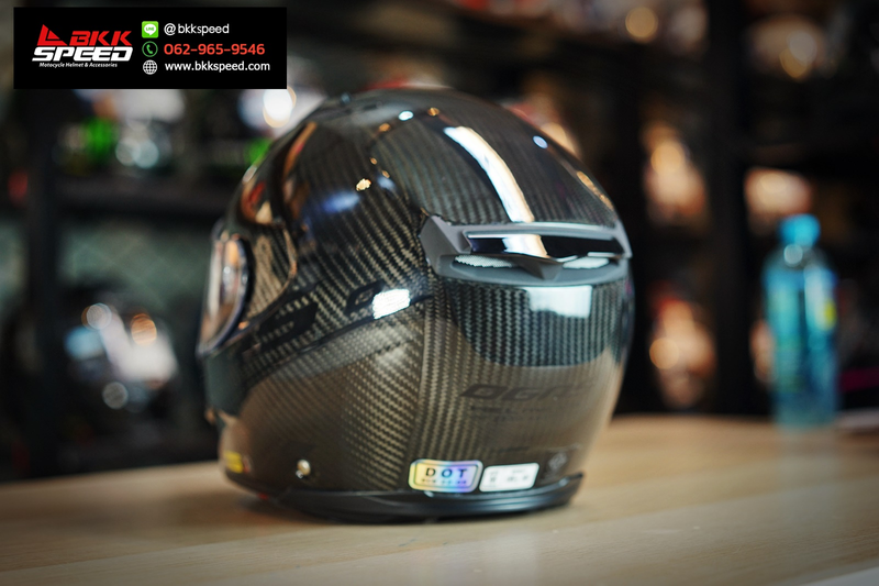 รูปสินค้าหมวกกันน็อคเต็มใบ แบรนด์ GAS รุ่น GAS Carbon X ลาย/สี Carbon X Super Black สำหรับขี่มอเตอร์ไซค์ มุมด้านข้าง จาก BKKSPEED