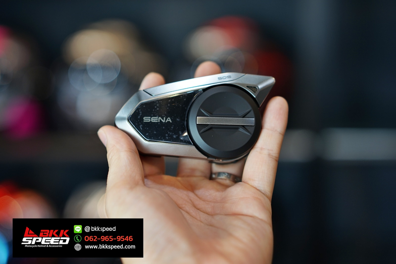 รูปสินค้า หูฟังบลูทูธ (Bluetooth) แบรนด์ หูฟังบลูทูธ SENA SENA 50s sound by Harman Kardon มุมหลักด้านหน้า