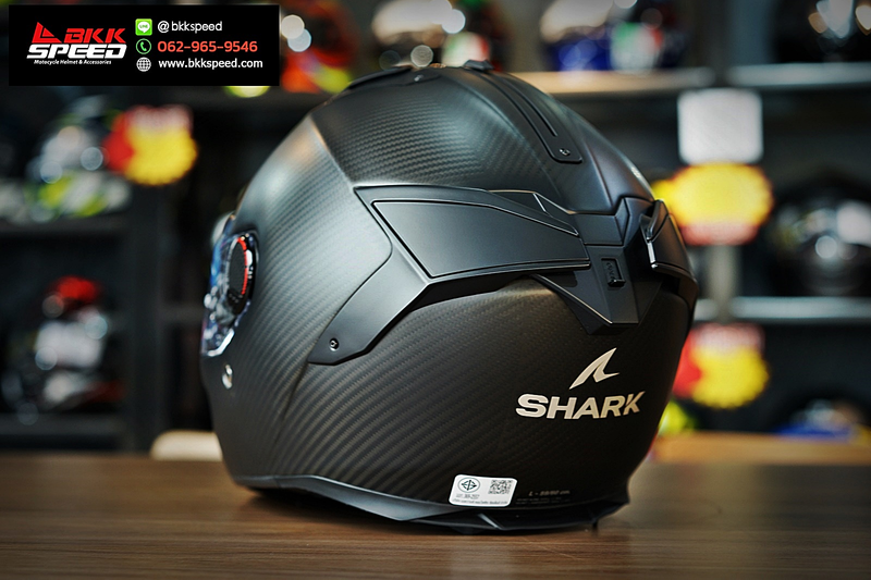 รูปสินค้าหมวกกันน็อคเต็มใบ แบรนด์ SHARK รุ่น Shark Spartan GT Pro Carbon ลาย/สี Spartan GT PRO Carbon Matt DMA สำหรับขี่มอเตอร์ไซค์ รูปเพิ่มเติม 8 จาก BKKSPEED