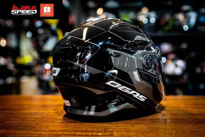รูปสินค้าหมวกกันน็อคเต็มใบ แบรนด์ GAS รุ่น GAS JET ลาย/สี JET2 Move Black สำหรับขี่มอเตอร์ไซค์ รูปเพิ่มเติม 5 จาก BKKSPEED