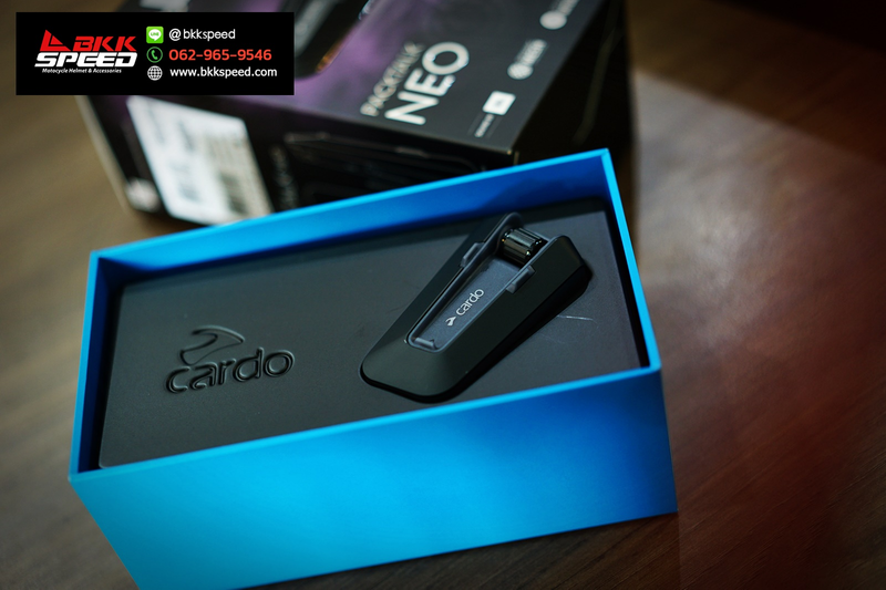 รูปสินค้า หูฟังบลูทูธ (Bluetooth) แบรนด์ หูฟังบลูทูธ Cardo Cardo Packtalk NEO มุมด้านหลัง