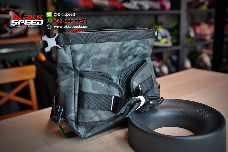 รูปสินค้า กระเป๋า แบรนด์ กระเป๋า RS TAICHI RS TAICHI RSB279 Camo มุมด้านหลัง