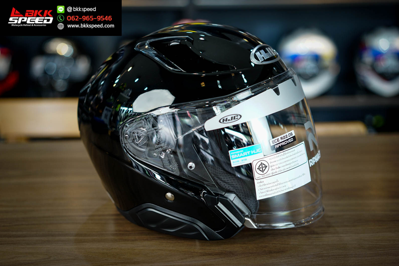 รูปสินค้าหมวกกันน็อคเต็มใบ แบรนด์ HJC รุ่น RPHA31 ลาย/สี Metal Black สำหรับขี่มอเตอร์ไซค์ มุมด้านข้าง จาก BKKSPEED