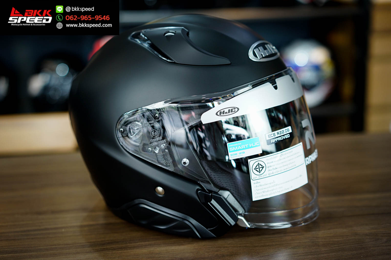 รูปสินค้าหมวกกันน็อคเต็มใบ แบรนด์ HJC รุ่น RPHA31 ลาย/สี Matt Black สำหรับขี่มอเตอร์ไซค์ มุมด้านหลัง จาก BKKSPEED