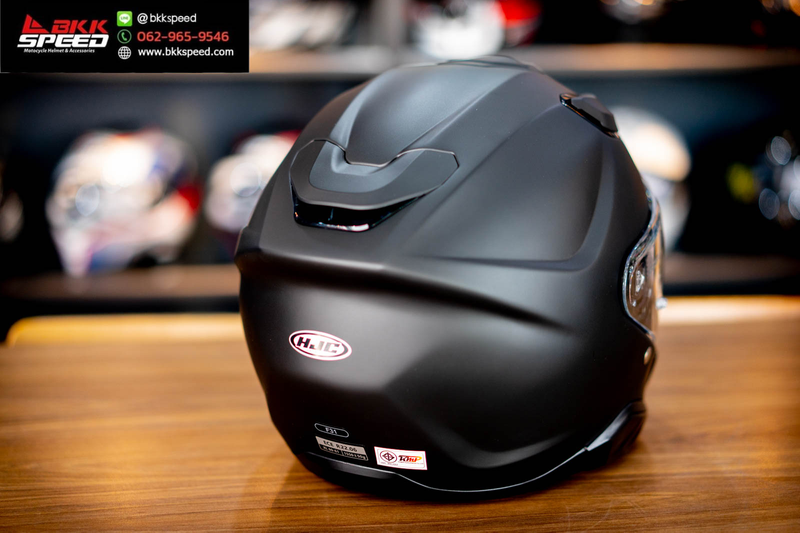รูปสินค้าหมวกกันน็อคเต็มใบ แบรนด์ HJC รุ่น HJC F31 ลาย/สี F31 Semi Flat Black สำหรับขี่มอเตอร์ไซค์ รายละเอียดสินค้า จาก BKKSPEED