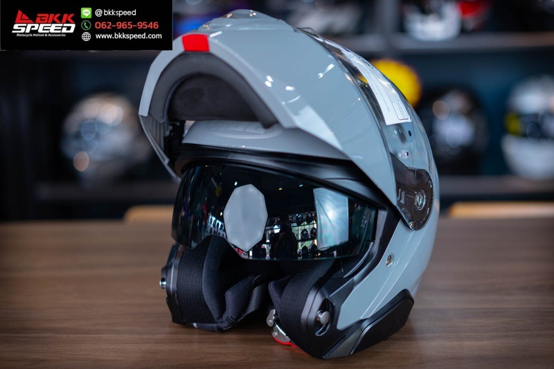 รูปสินค้าหมวกกันน็อคเต็มใบ แบรนด์ HJC รุ่น HJC i91 ลาย/สี i91 N Grey สำหรับขี่มอเตอร์ไซค์ รูปเพิ่มเติม 6 จาก BKKSPEED