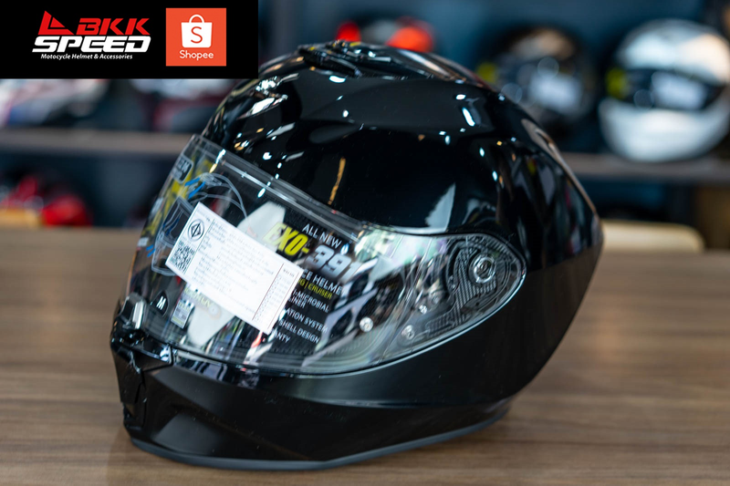 รูปสินค้าหมวกกันน็อคเต็มใบ แบรนด์ Scorpion EXO รุ่น Scorpion EXO 391 ลาย/สี 391 Solid Matt Black สำหรับขี่มอเตอร์ไซค์ รายละเอียดสินค้า จาก BKKSPEED