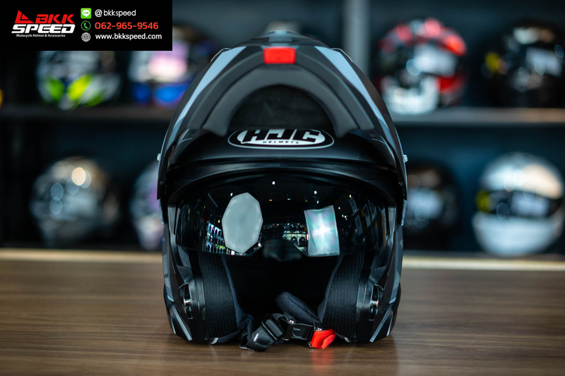 รูปสินค้าหมวกกันน็อคเต็มใบ แบรนด์ HJC รุ่น HJC i91 ลาย/สี i91 Carst mc5 สำหรับขี่มอเตอร์ไซค์ รูปเพิ่มเติม 6 จาก BKKSPEED