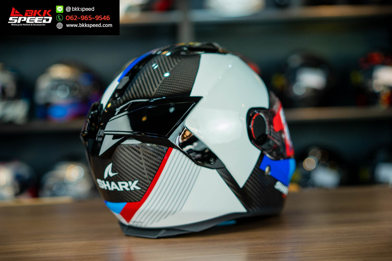 รูปสินค้าหมวกกันน็อคเต็มใบ แบรนด์ SHARK รุ่น Shark Spartan GT Pro Carbon ลาย/สี Spartan GT PRO carbon Dokhta Tricolor DWB สำหรับขี่มอเตอร์ไซค์ รายละเอียดสินค้า จาก BKKSPEED