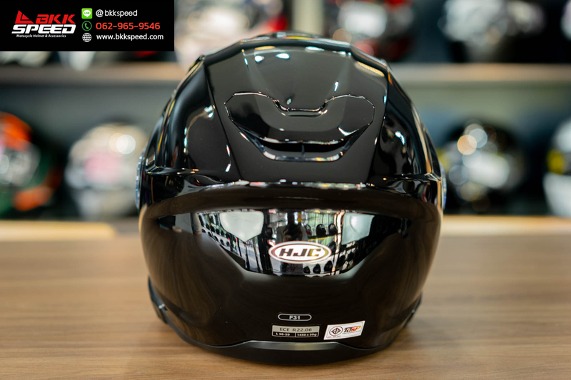 รูปสินค้าหมวกกันน็อคเต็มใบ แบรนด์ HJC รุ่น HJC F31 ลาย/สี F31 Metal Black สำหรับขี่มอเตอร์ไซค์ รายละเอียดสินค้า จาก BKKSPEED