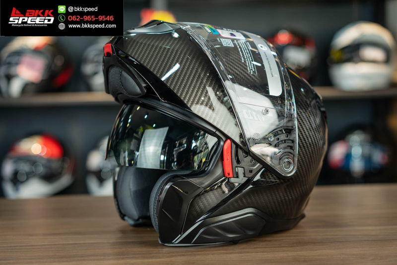 รูปสินค้าหมวกกันน็อคเต็มใบ แบรนด์ HJC รุ่น RPHA91 ลาย/สี Carbon สำหรับขี่มอเตอร์ไซค์ รูปเพิ่มเติม 5 จาก BKKSPEED