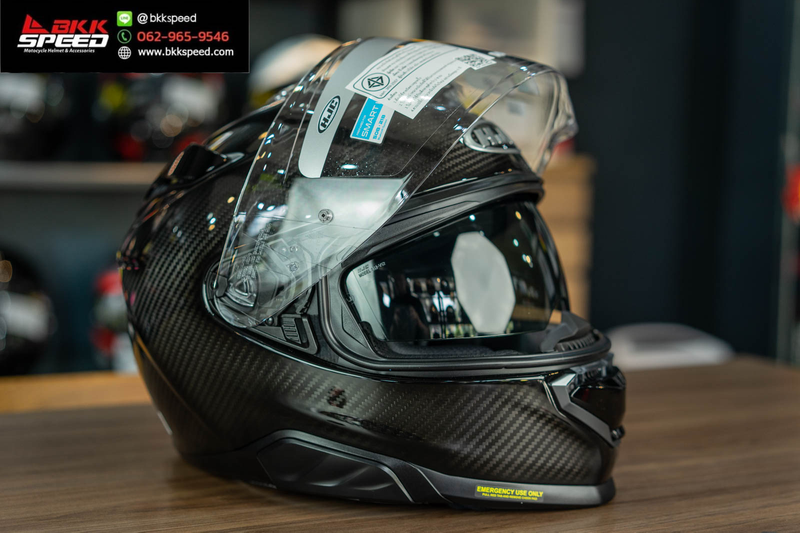 รูปสินค้าหมวกกันน็อคเต็มใบ แบรนด์ HJC รุ่น RPHA71 ลาย/สี Carbon สำหรับขี่มอเตอร์ไซค์ รูปเพิ่มเติม 6 จาก BKKSPEED
