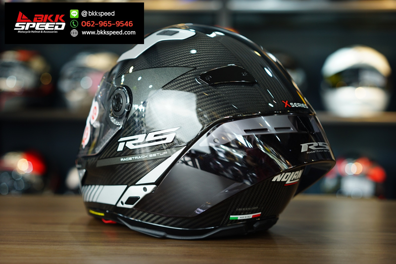 รูปสินค้าหมวกกันน็อคเต็มใบ แบรนด์ Nolan รุ่น Nolan X804 RS ลาย/สี X804 RS Hot Lap Grey 11 สำหรับขี่มอเตอร์ไซค์ รูปเพิ่มเติม 5 จาก BKKSPEED