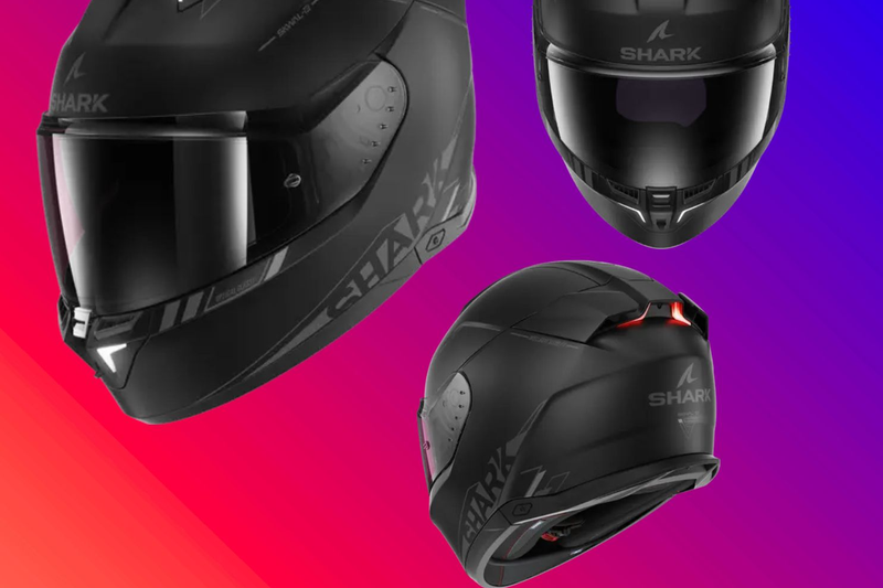รูปสินค้าหมวกกันน็อคเต็มใบ แบรนด์ SHARK รุ่น Skwal ลาย/สี i3 Matt Black KAK สำหรับขี่มอเตอร์ไซค์ มุมหลักด้านหน้า จาก BKKSPEED
