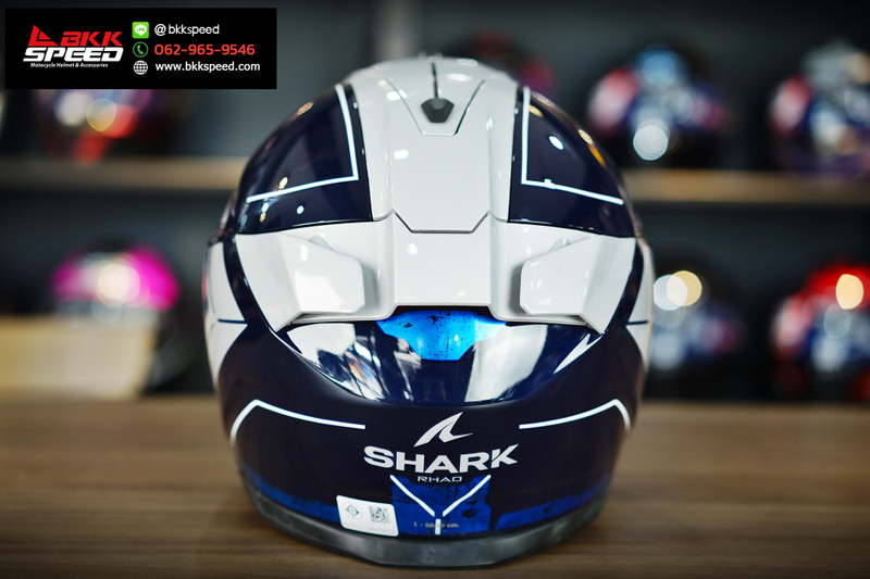 รูปสินค้าหมวกกันน็อคเต็มใบ แบรนด์ SHARK รุ่น Shark Skwal i3 ลาย/สี Skwal i3 RHAD Blue BUS สำหรับขี่มอเตอร์ไซค์ รายละเอียดสินค้า จาก BKKSPEED