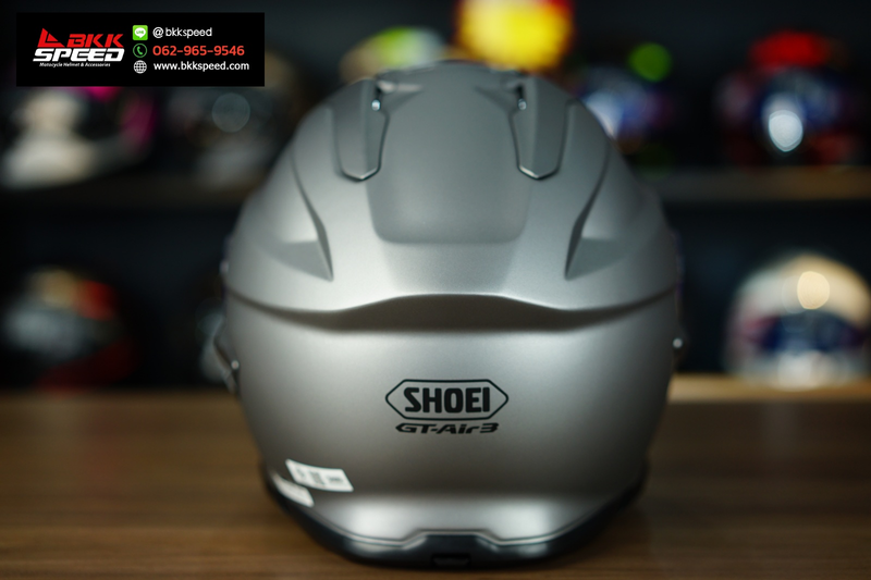 รูปสินค้าหมวกกันน็อคเต็มใบ แบรนด์ SHOEI รุ่น Shoei GT AIR 3 ลาย/สี GT AIR 3 Matt Deep Grey สำหรับขี่มอเตอร์ไซค์ รูปเพิ่มเติม 5 จาก BKKSPEED