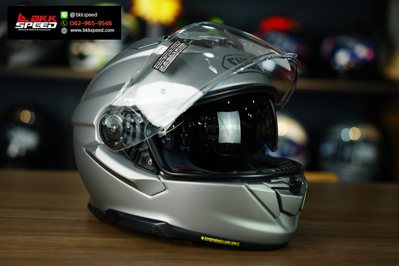 รูปสินค้าหมวกกันน็อคเต็มใบ แบรนด์ SHOEI รุ่น Shoei GT AIR 3 ลาย/สี GT AIR 3 Matt Deep Grey สำหรับขี่มอเตอร์ไซค์ รูปเพิ่มเติม 7 จาก BKKSPEED