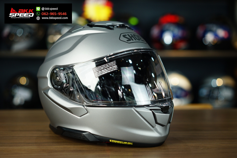 รูปสินค้าหมวกกันน็อคเต็มใบ แบรนด์ SHOEI รุ่น Shoei GT AIR 3 ลาย/สี GT AIR 3 Matt Deep Grey สำหรับขี่มอเตอร์ไซค์ มุมด้านข้าง จาก BKKSPEED