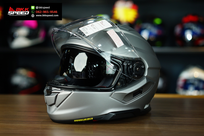 รูปสินค้าหมวกกันน็อคเต็มใบ แบรนด์ SHOEI รุ่น Shoei GT AIR 3 ลาย/สี GT AIR 3 Matt Deep Grey สำหรับขี่มอเตอร์ไซค์ รูปเพิ่มเติม 6 จาก BKKSPEED