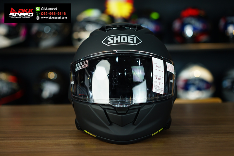 รูปสินค้าหมวกกันน็อคเต็มใบ แบรนด์ SHOEI รุ่น Shoei GT AIR 3 ลาย/สี GT AIR 3 Matt Black สำหรับขี่มอเตอร์ไซค์ มุมด้านข้าง จาก BKKSPEED