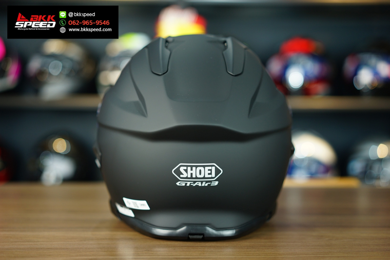 รูปสินค้าหมวกกันน็อคเต็มใบ แบรนด์ SHOEI รุ่น Shoei GT AIR 3 ลาย/สี GT AIR 3 Matt Black สำหรับขี่มอเตอร์ไซค์ รายละเอียดสินค้า จาก BKKSPEED