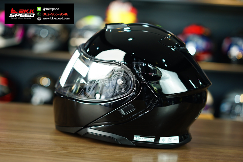 รูปสินค้าหมวกกันน็อคเต็มใบ แบรนด์ SHOEI รุ่น Shoei Neotec3 ลาย/สี Neotec3 Black สำหรับขี่มอเตอร์ไซค์ รายละเอียดสินค้า จาก BKKSPEED