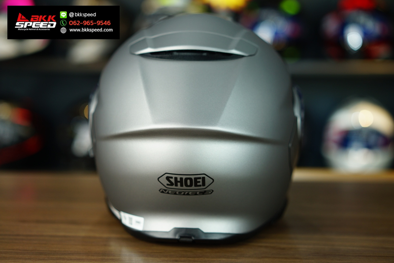 รูปสินค้าหมวกกันน็อคเต็มใบ แบรนด์ SHOEI รุ่น Shoei Neotec3 ลาย/สี Neotec3 Matt Deep Grey สำหรับขี่มอเตอร์ไซค์ รูปเพิ่มเติม 6 จาก BKKSPEED