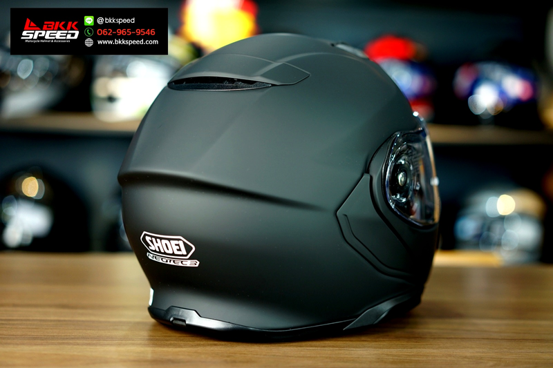 รูปสินค้าหมวกกันน็อคเต็มใบ แบรนด์ SHOEI รุ่น Shoei Neotec3 ลาย/สี Neotec3 Matt Black สำหรับขี่มอเตอร์ไซค์ รายละเอียดสินค้า จาก BKKSPEED