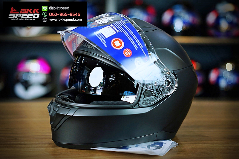รูปสินค้าหมวกกันน็อคเต็มใบ แบรนด์ SHARK รุ่น Shark Ridill 2 ลาย/สี Ridill2 Matt Black สำหรับขี่มอเตอร์ไซค์ รายละเอียดสินค้า จาก BKKSPEED