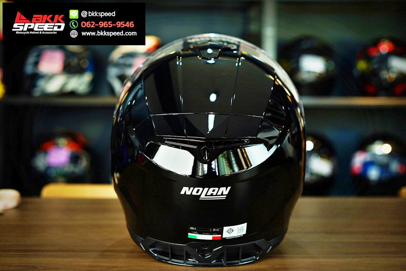 รูปสินค้าหมวกกันน็อคเต็มใบ แบรนด์ Nolan รุ่น Nolan N80.8 ลาย/สี N80.8 Classic Ncom Black 3 สำหรับขี่มอเตอร์ไซค์ รูปเพิ่มเติม 5 จาก BKKSPEED