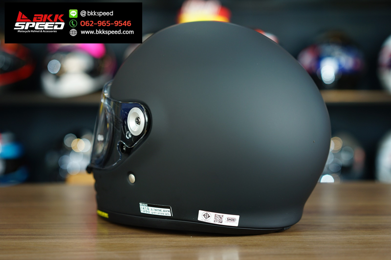 รูปสินค้าหมวกกันน็อคเต็มใบ แบรนด์ SHOEI รุ่น Shoei Glamster ลาย/สี Glamster Matt Black สำหรับขี่มอเตอร์ไซค์ รายละเอียดสินค้า จาก BKKSPEED