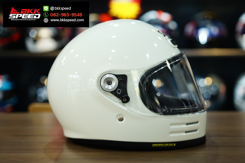 รูปสินค้าหมวกกันน็อคเต็มใบ แบรนด์ SHOEI รุ่น Shoei Glamster ลาย/สี Glamster Off White สำหรับขี่มอเตอร์ไซค์ รายละเอียดสินค้า จาก BKKSPEED