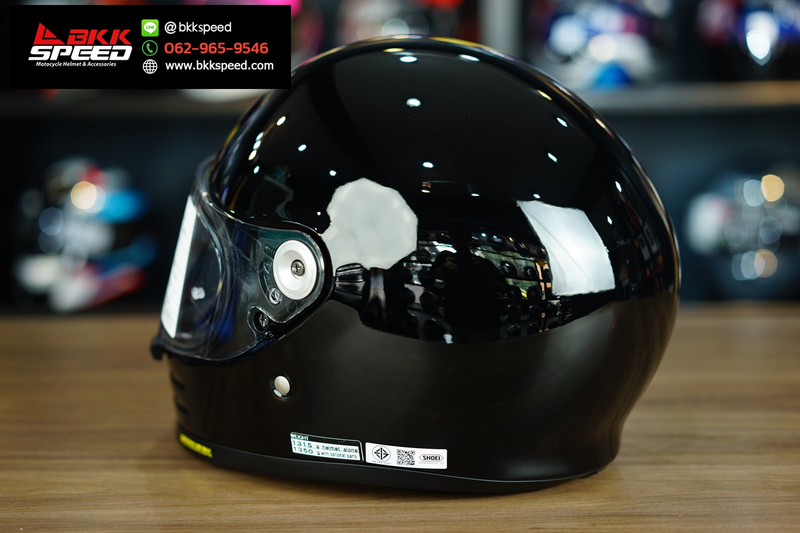 รูปสินค้าหมวกกันน็อคเต็มใบ แบรนด์ SHOEI รุ่น Shoei Glamster ลาย/สี Glamster Black สำหรับขี่มอเตอร์ไซค์ รูปเพิ่มเติม 5 จาก BKKSPEED
