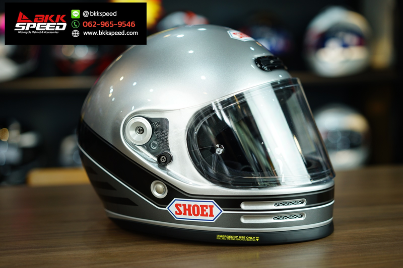 รูปสินค้าหมวกกันน็อคเต็มใบ แบรนด์ SHOEI รุ่น Shoei Glamster ลาย/สี Glamster Abiding TC10 สำหรับขี่มอเตอร์ไซค์ รายละเอียดสินค้า จาก BKKSPEED