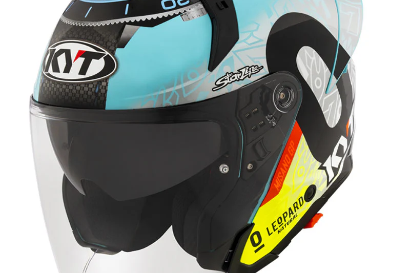 รูปสินค้าหมวกกันน็อคเต็มใบ แบรนด์ KYT รุ่น TTR ลาย/สี JET Replica Foggia Misano 2022 สำหรับขี่มอเตอร์ไซค์ รูปเพิ่มเติม 7 จาก BKKSPEED