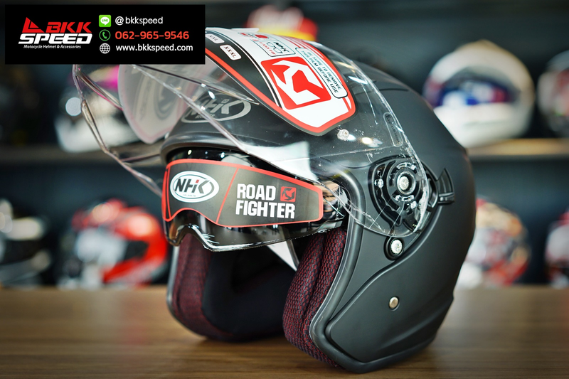 รูปสินค้าหมวกกันน็อคเต็มใบ แบรนด์ NHK รุ่น S1 ลาย/สี GP RPO Solid Matt Black สำหรับขี่มอเตอร์ไซค์ รายละเอียดสินค้า จาก BKKSPEED