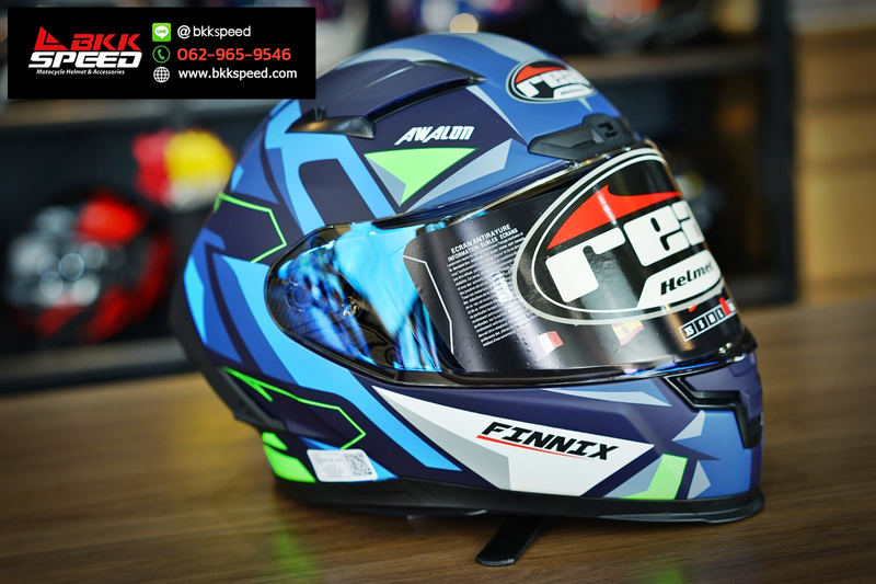 รูปสินค้าหมวกกันน็อคเต็มใบ แบรนด์ Real รุ่น Finnix ลาย/สี Awalon สำหรับขี่มอเตอร์ไซค์ รูปเพิ่มเติม 6 จาก BKKSPEED