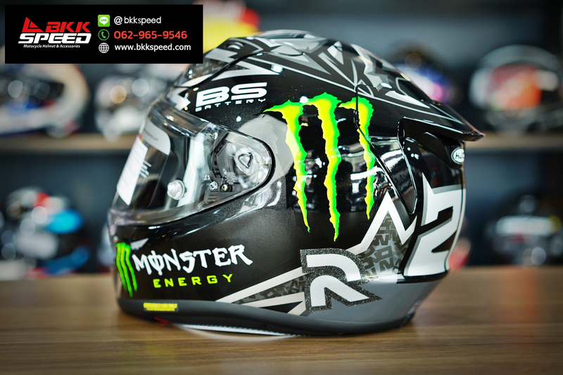 รูปสินค้าหมวกกันน็อคเต็มใบ แบรนด์ HJC รุ่น HJC RPHA12 ลาย/สี RPHA12 Quartararo Black Monster Energy Limited สำหรับขี่มอเตอร์ไซค์ รายละเอียดสินค้า จาก BKKSPEED