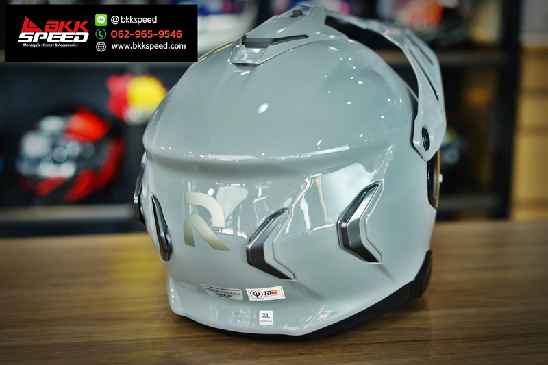 รูปสินค้าหมวกกันน็อคเต็มใบ แบรนด์ HJC รุ่น RPHA60 ลาย/สี N Grey สำหรับขี่มอเตอร์ไซค์ มุมด้านหลัง จาก BKKSPEED