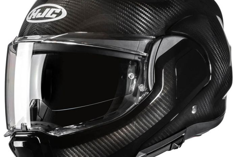 รูปสินค้าหมวกกันน็อคเต็มใบ แบรนด์ HJC รุ่น F100 ลาย/สี Carbon Flipback สำหรับขี่มอเตอร์ไซค์ รูปเพิ่มเติม 6 จาก BKKSPEED