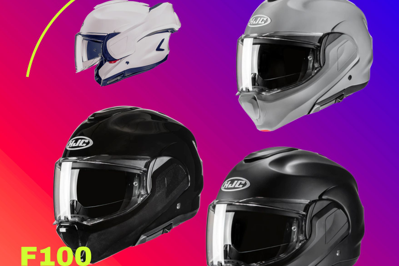 รูปสินค้าหมวกกันน็อคเต็มใบ แบรนด์ HJC รุ่น F100 ลาย/สี Fiberglass สำหรับขี่มอเตอร์ไซค์ มุมหลักด้านหน้า จาก BKKSPEED