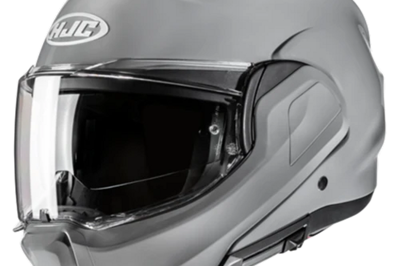 รูปสินค้าหมวกกันน็อคเต็มใบ แบรนด์ HJC รุ่น F100 ลาย/สี Fiberglass สำหรับขี่มอเตอร์ไซค์ มุมด้านหลัง จาก BKKSPEED