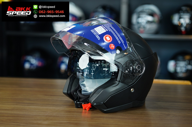 รูปสินค้าหมวกกันน็อคเต็มใบ แบรนด์ SHARK รุ่น Skwal ลาย/สี JET Dark Shadow Edition Matt Black (KMA) สำหรับขี่มอเตอร์ไซค์ รายละเอียดสินค้า จาก BKKSPEED