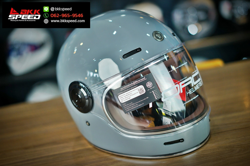 รูปสินค้าหมวกกันน็อคเต็มใบ แบรนด์ TORC รุ่น T1 ลาย/สี Nardo Grey สำหรับขี่มอเตอร์ไซค์ มุมหลักด้านหน้า จาก BKKSPEED