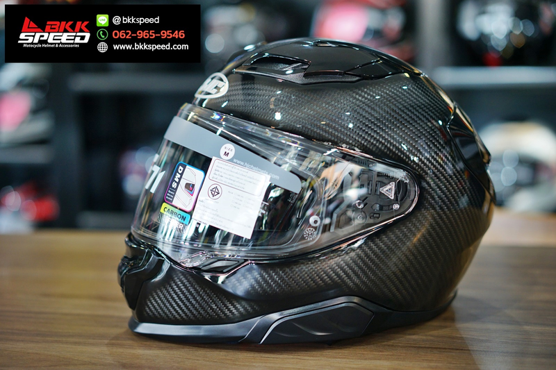 รูปสินค้าหมวกกันน็อคเต็มใบ แบรนด์ HJC รุ่น HJC F71 ลาย/สี F71 Carbon สำหรับขี่มอเตอร์ไซค์ มุมหลักด้านหน้า จาก BKKSPEED