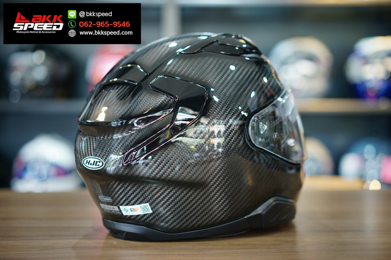 รูปสินค้าหมวกกันน็อคเต็มใบ แบรนด์ HJC รุ่น HJC F71 ลาย/สี F71 Carbon สำหรับขี่มอเตอร์ไซค์ รายละเอียดสินค้า จาก BKKSPEED