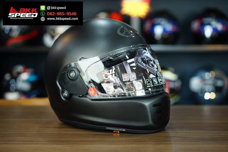 รูปสินค้าหมวกกันน็อคเต็มใบ แบรนด์ ARAI รุ่น Arai Concept XE ลาย/สี Concept XE Black Frost (ECE R22.06) สำหรับขี่มอเตอร์ไซค์ มุมหลักด้านหน้า จาก BKKSPEED