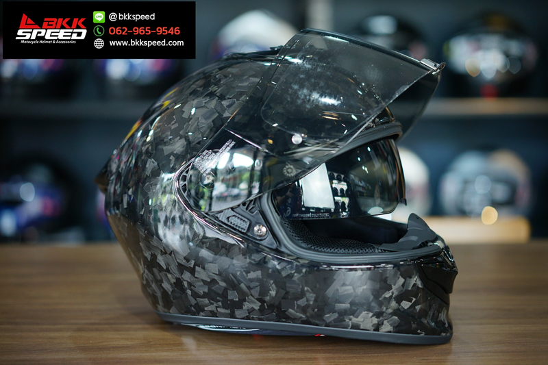 รูปสินค้าหมวกกันน็อคเต็มใบ แบรนด์ Scorpion EXO รุ่น Scorpion EXO 1400 Carbon ลาย/สี 1400 EVO 2 Carbon Onyx สำหรับขี่มอเตอร์ไซค์ รูปเพิ่มเติม 5 จาก BKKSPEED