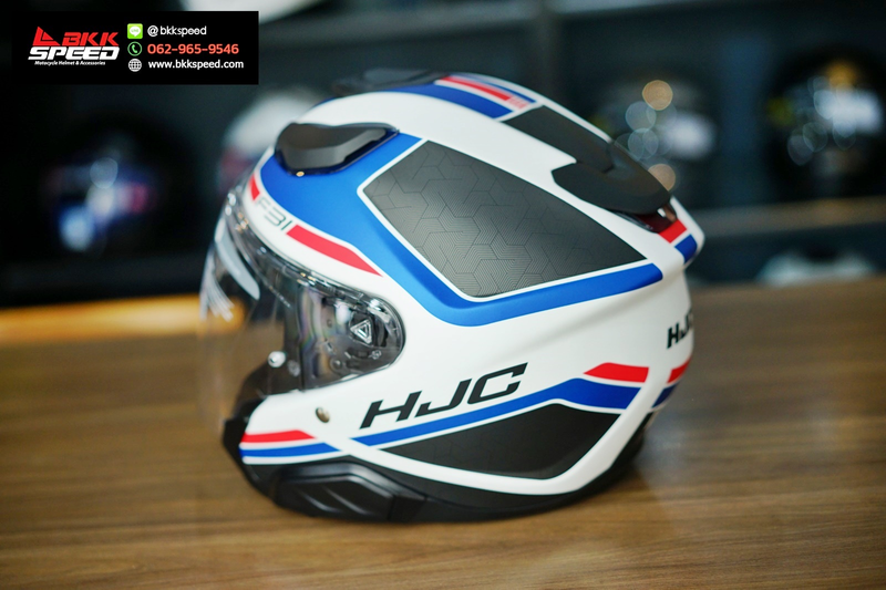 รูปสินค้าหมวกกันน็อคเต็มใบ แบรนด์ HJC รุ่น HJC F31 ลาย/สี F31 CERON MC21 สำหรับขี่มอเตอร์ไซค์ รายละเอียดสินค้า จาก BKKSPEED